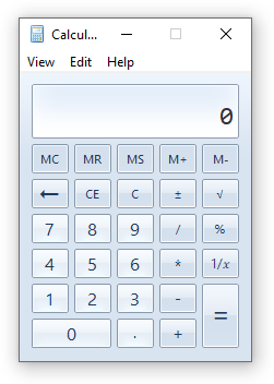 Old Calculator for Windows 10